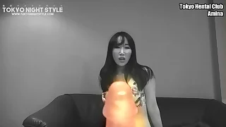 Japanese Girl Takes a VIBRATOR Deep Up make an issue of Cooch