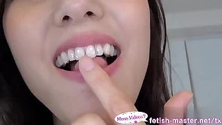 Japanese Asian Tongue Spit Face Nose Licking Sucking Kissing Handjob good-luck piece - More at fetish-master&period;net