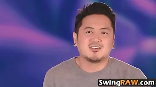 Asian real couple hither US joins reality sex mandate for swapping partnersrk-1
